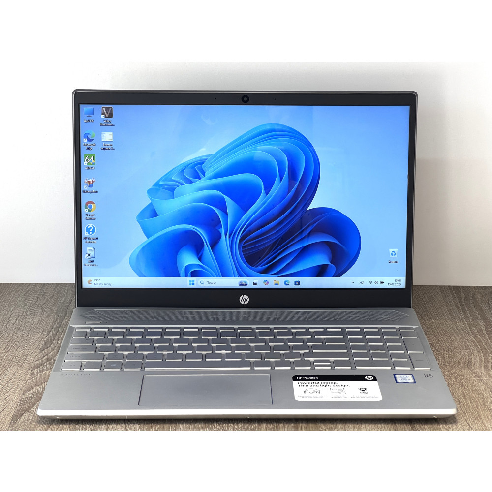 Б/в HP Pavilion 15-CS0053CL i5-8250U / 8ГБ / 256ГБ SSD / 15.6
